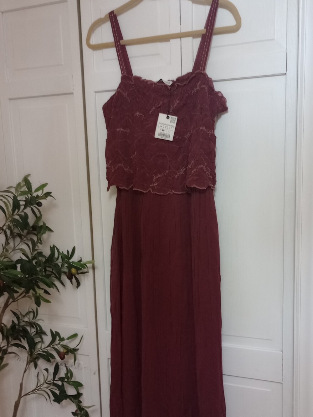 🌿🍒NWT Zara Women’s Dress Size Small ( READ DESCRIPTION!)🍒🌿 - Picture 6 of 13